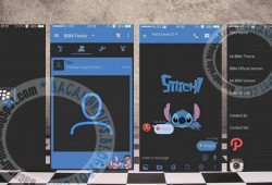 BBM Mod Tema Dark Stitch Versi Terbaru 2.10.0.31 Apk