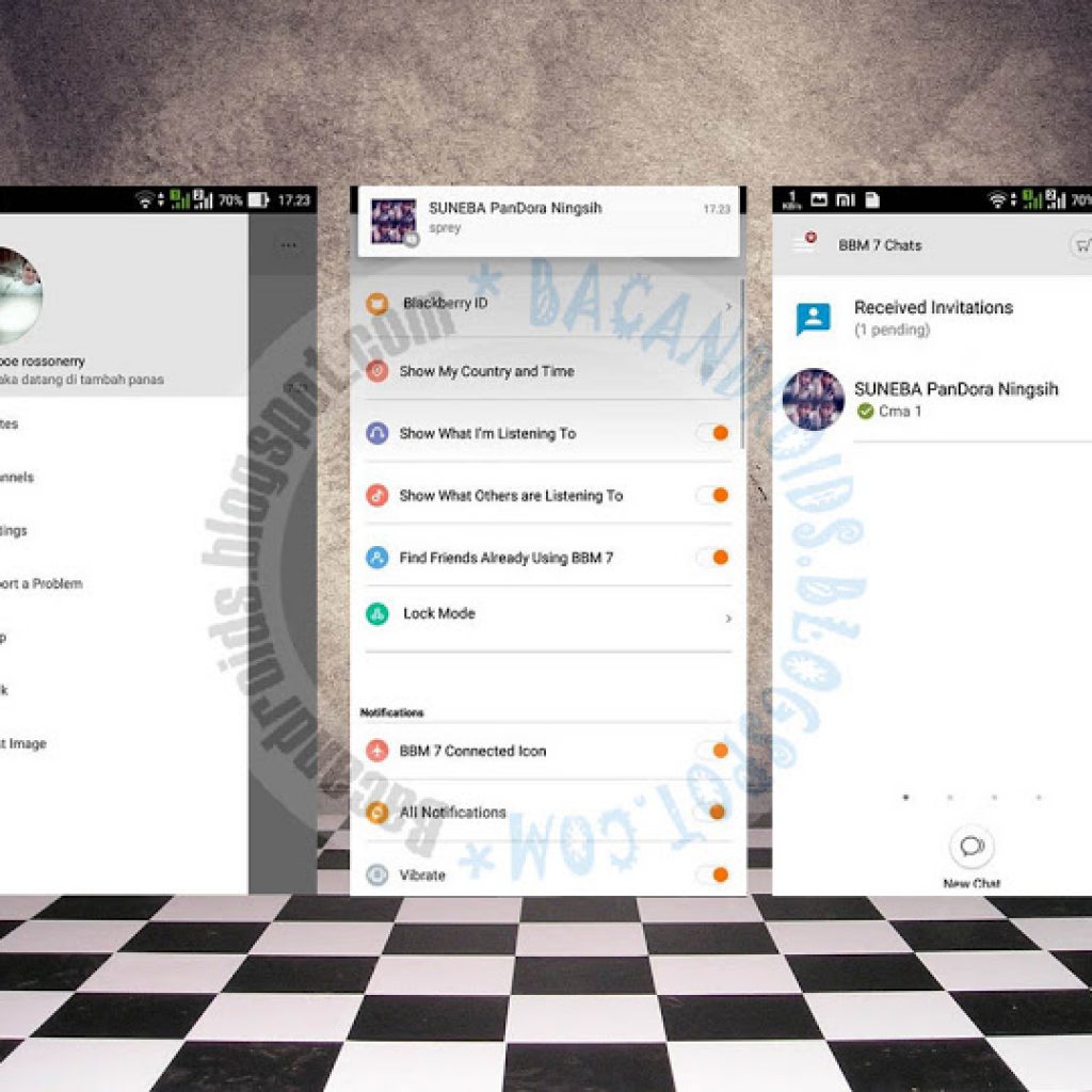 download BBM Mod MIUI Theme Versi Terbaru 2.9.0.51 With Block Read Status