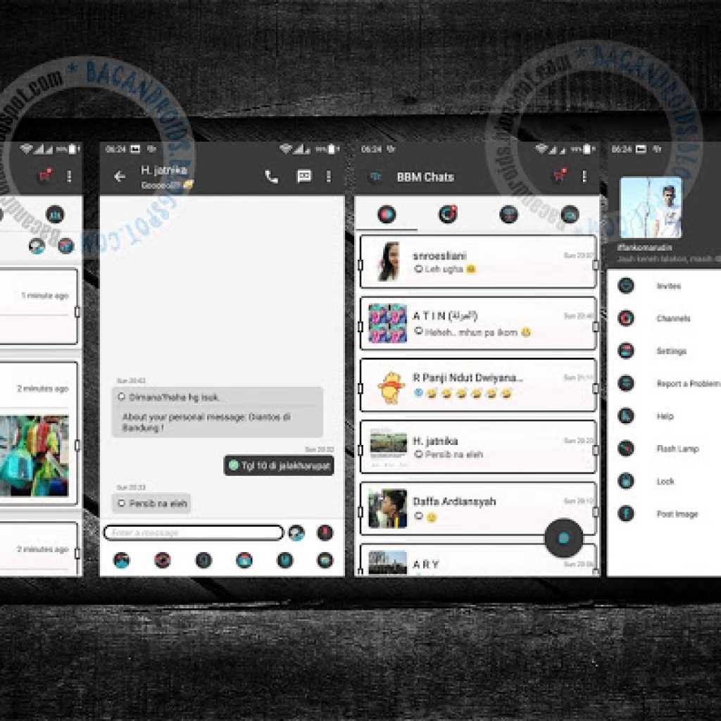 download BBM Mod 2.10.0.30 Tema SkyStoneicons