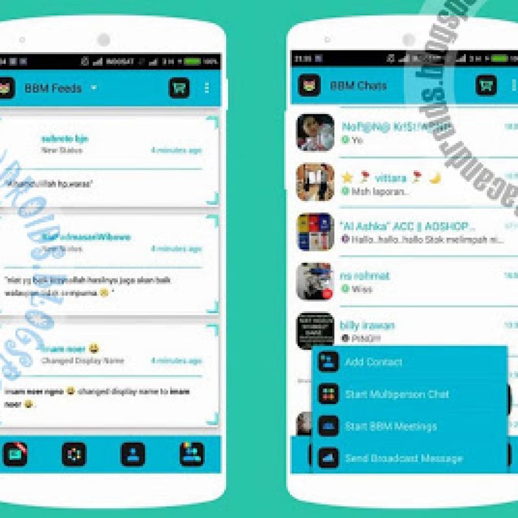 download BBM Mod New Flat Light Versi 2.10.0.30