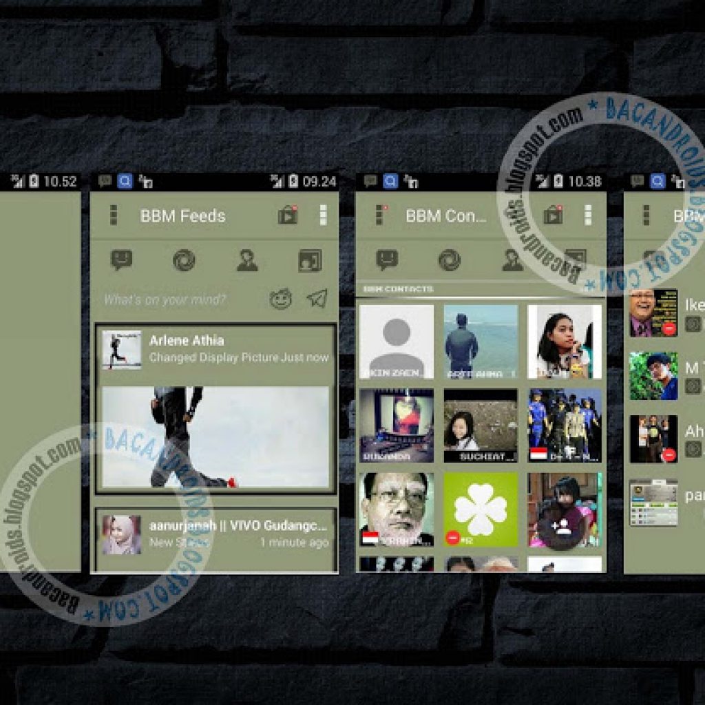 download BBM Mod Tema Clasic LCD Versi 2.10.0.31 New Apk