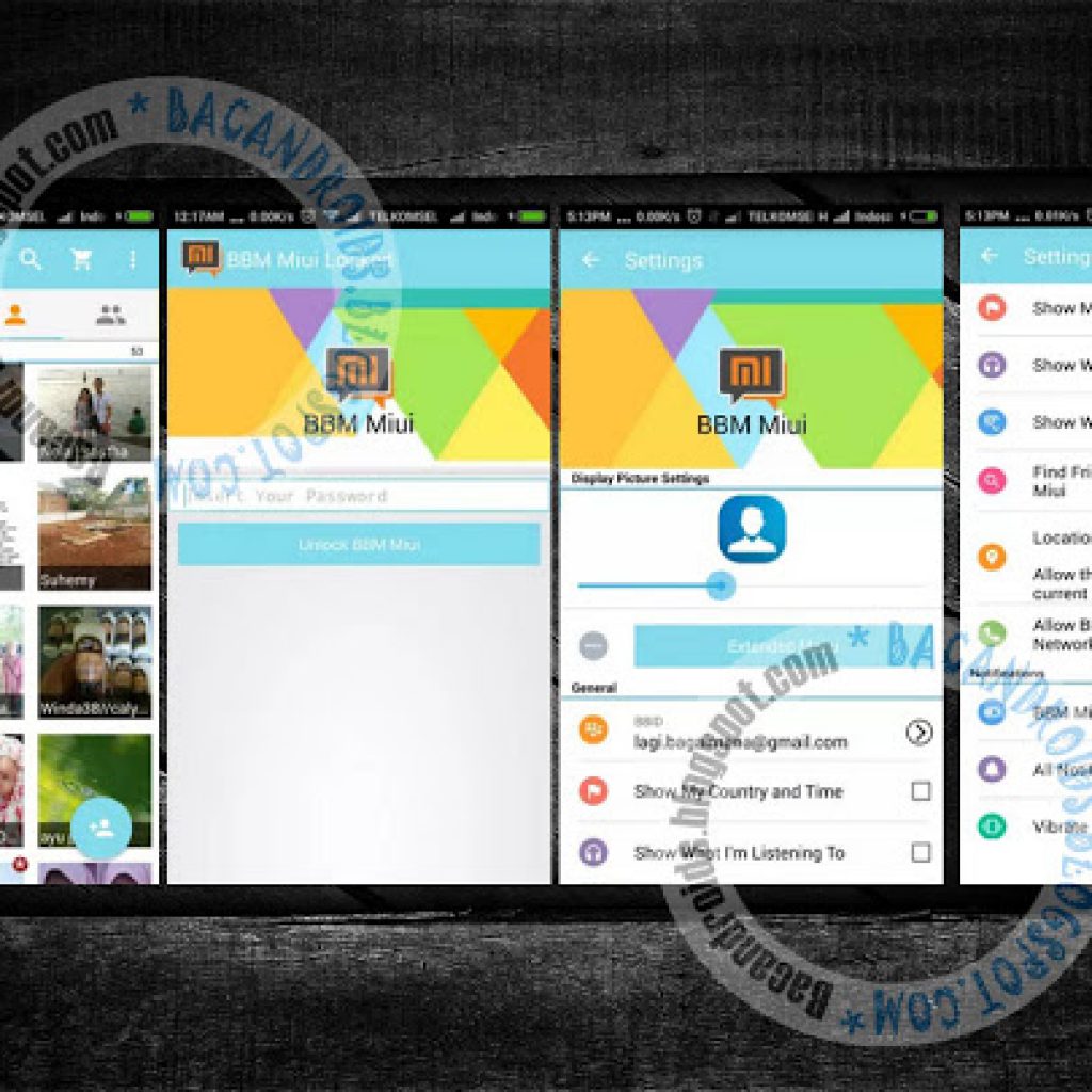 download BBM Mod Tema MIUI Material V2.10.0.30