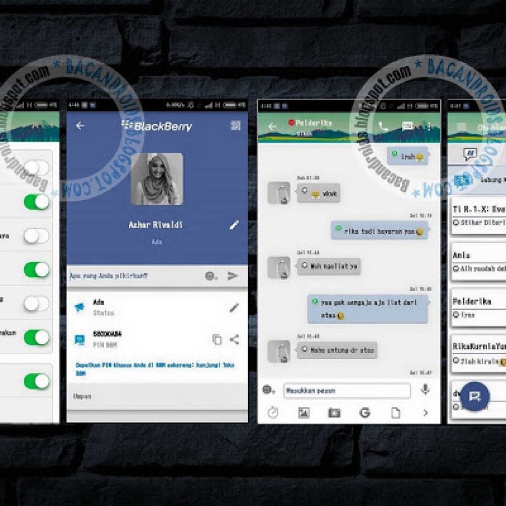 download BBM Mod Versi 2.10.0.30 Terbaru Thema Minimalist 