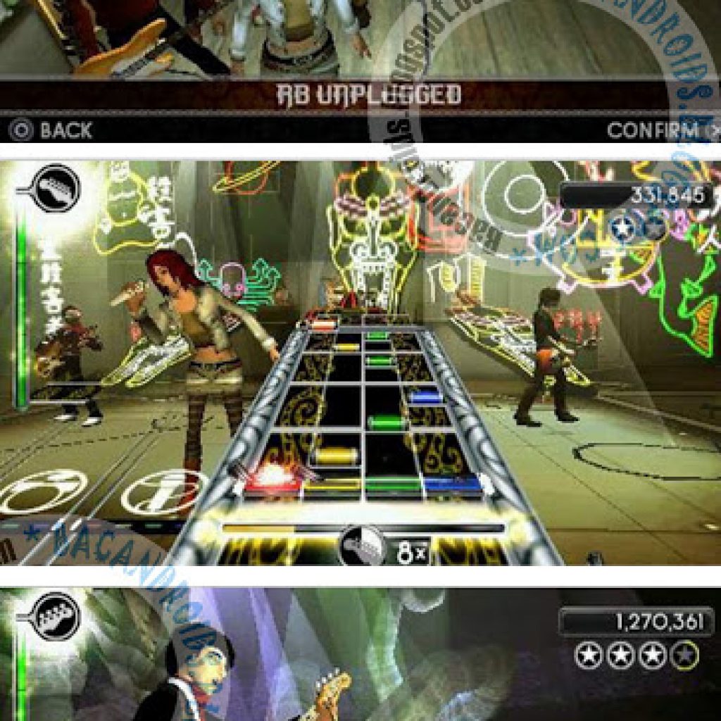 Game Rock Band Unplugged ISO/CSO For PPSSPP Android