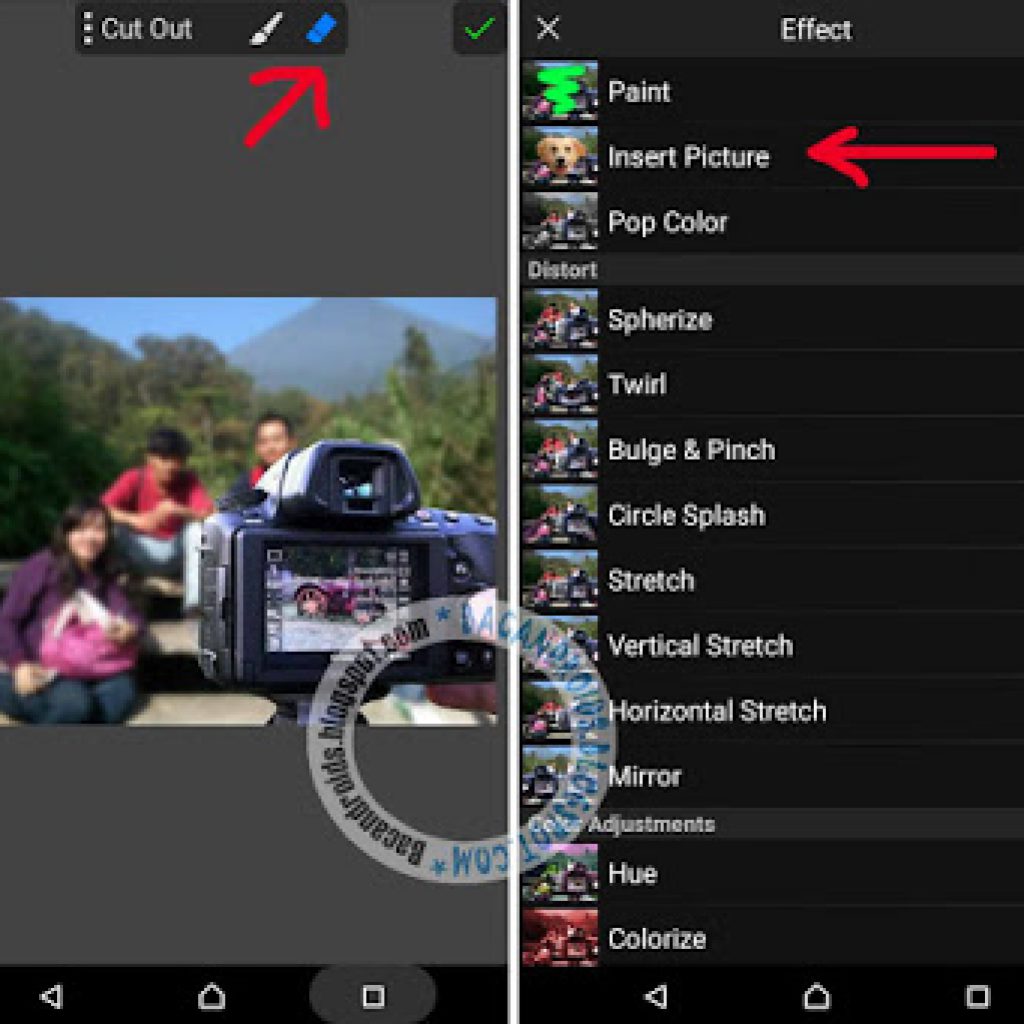 Tutor Efek kamera terbaru