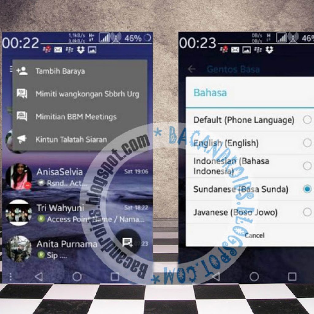 download BBM Mod Thema GoRankPathTooth Versi 2.10.0.35