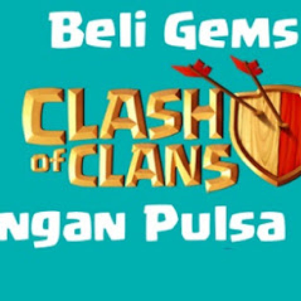 cara memBeli Gems di Game Clash Of Clans(COC) Dengan Pulsa murah indosat dan telkomsel