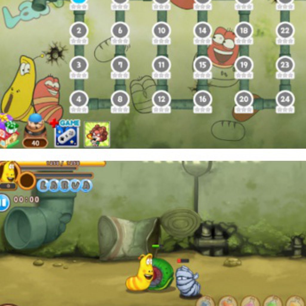 download Game Larva Heroes 2 APK+DATA Mod 