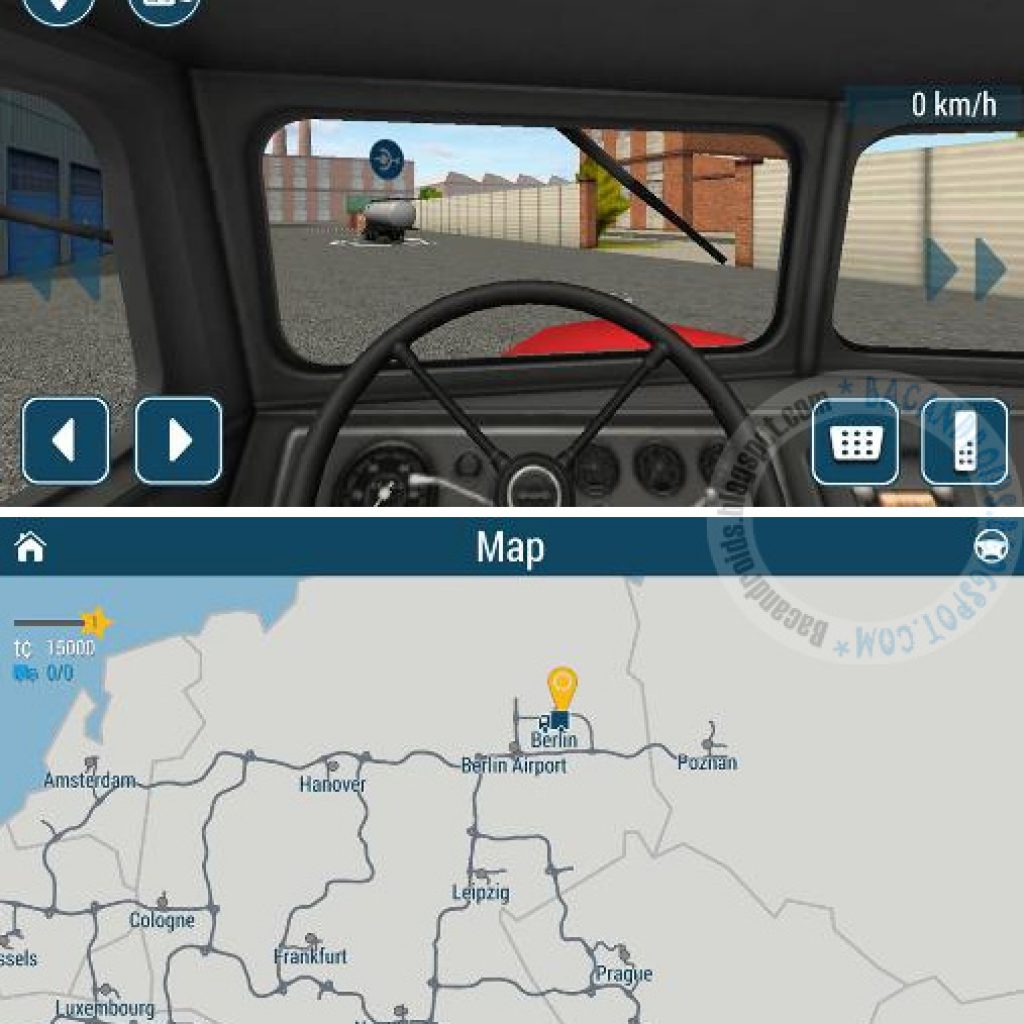 Game Android TruckSimulation 16 versi Mod hack Unlimited Money free gratis