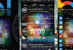 BBM WhatsApp Mod Tema Happy New Year 2016 Material Terbaru Versi 2.11.0.16 Clone